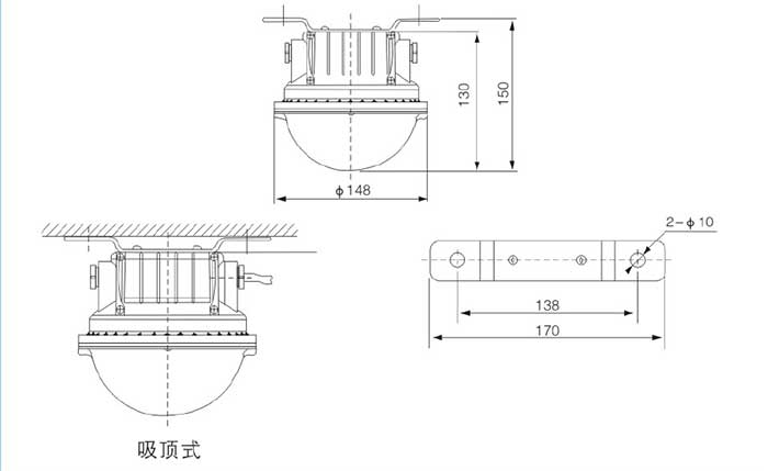 bfc8183固态免维护防爆灯